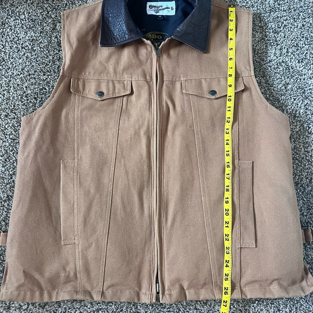 Colorado Saddlery Co Holster Conceal Carry Men's Vest - Picture 7 of 8
